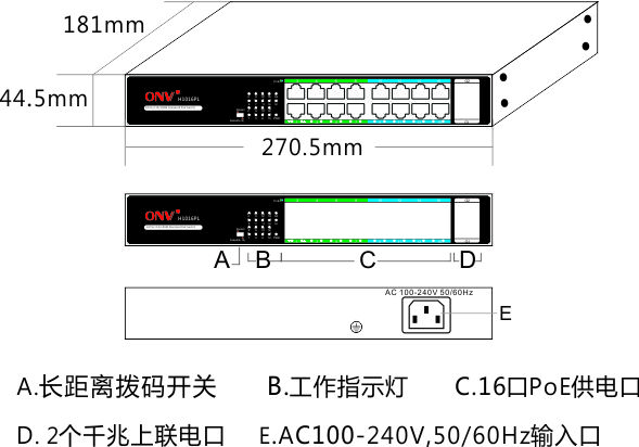 光纤收发器_光纤交换机_接入交换机