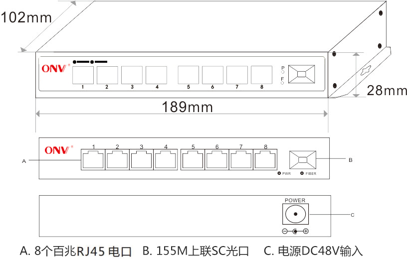 光纤收发器的作用_光端机与光纤收发器